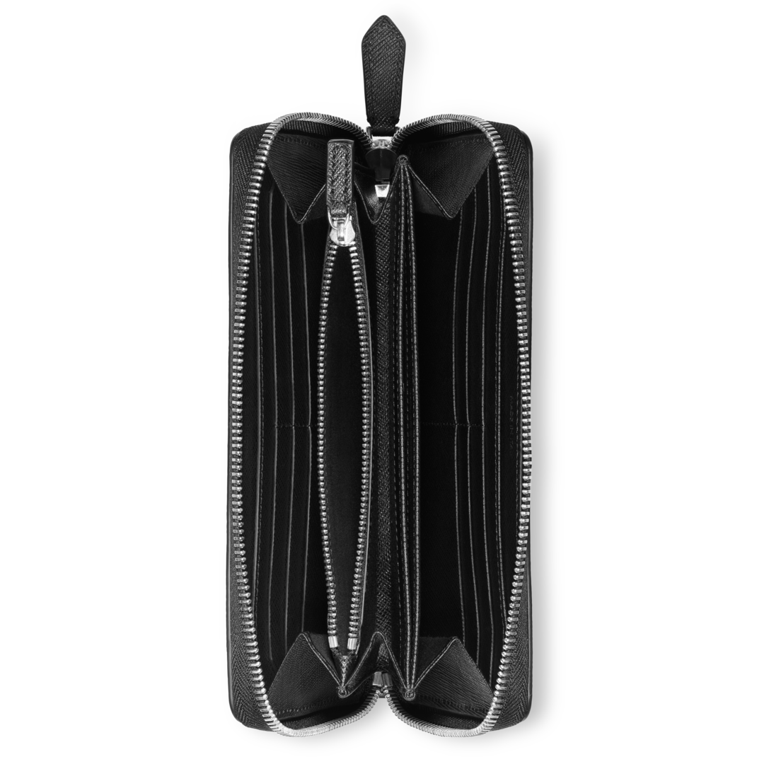 Sartorial Cartera con cremallera alrededor para 12 tarjetas