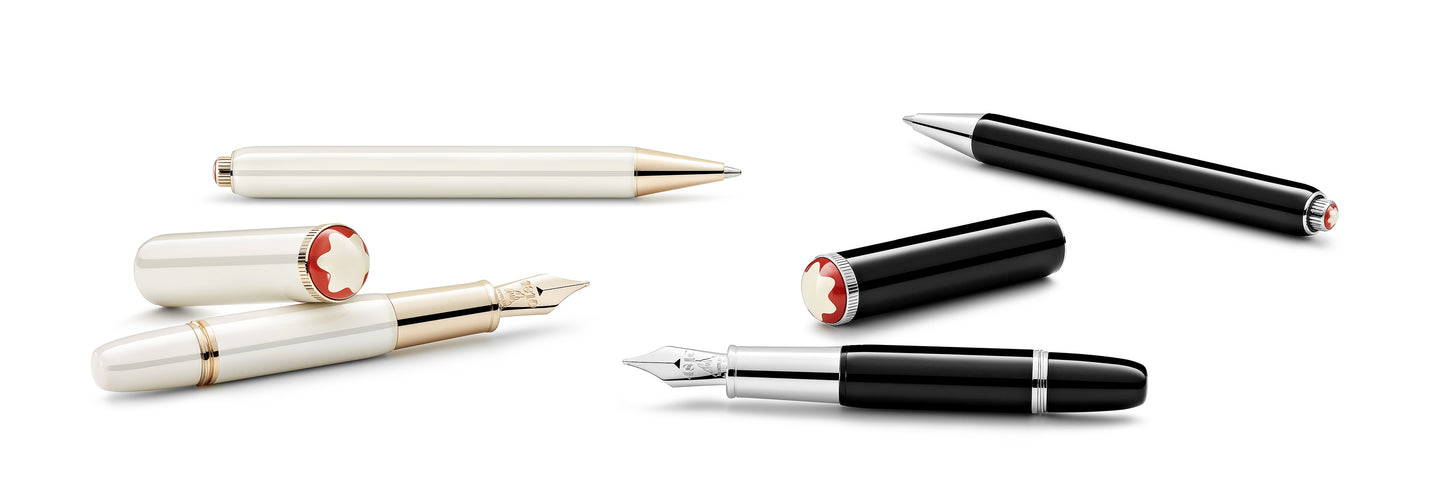 Montblanc Heritage Rouge et Noir "Baby" Edición Especial Bolígrafo negro