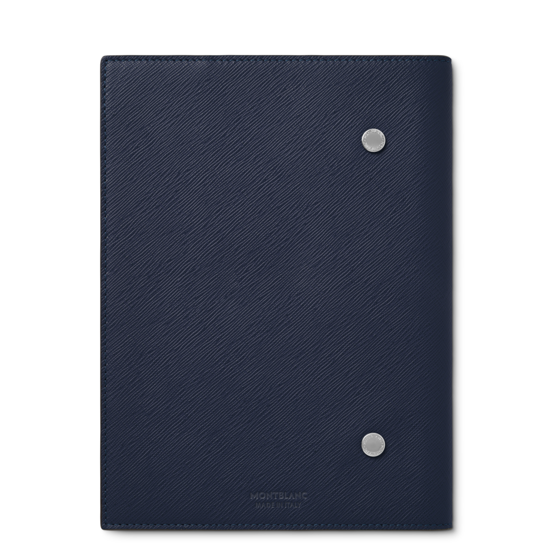 Montblanc Sartorial Cuaderno con funda #146, azul tinta