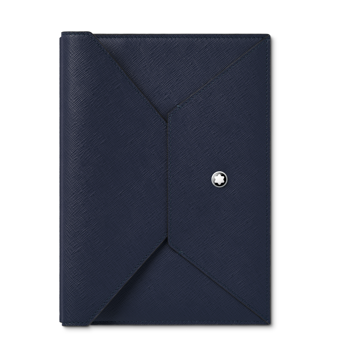 Montblanc Sartorial Cuaderno con funda #146, azul tinta