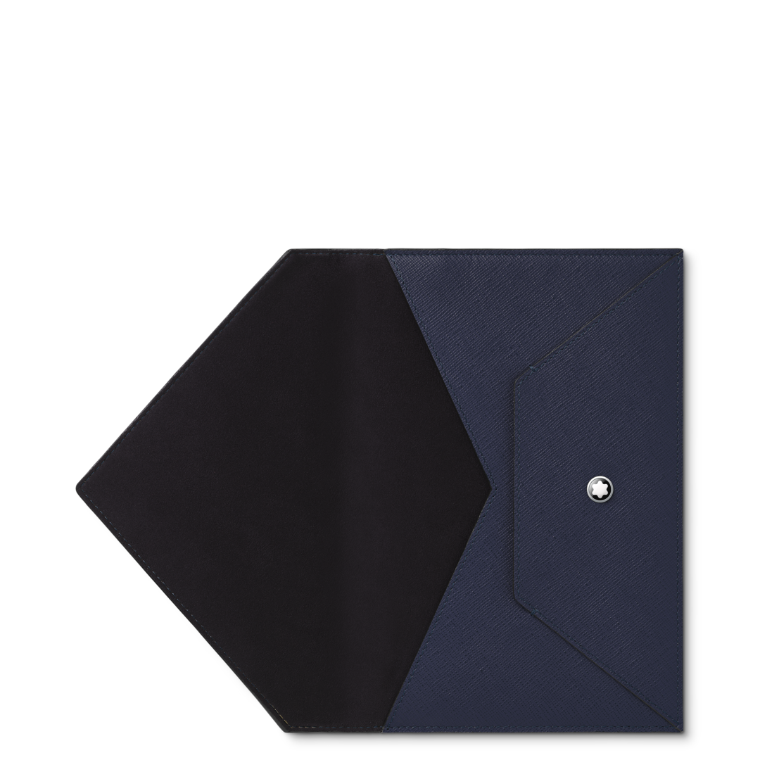 Montblanc Sartorial Cuaderno con funda #146, azul tinta